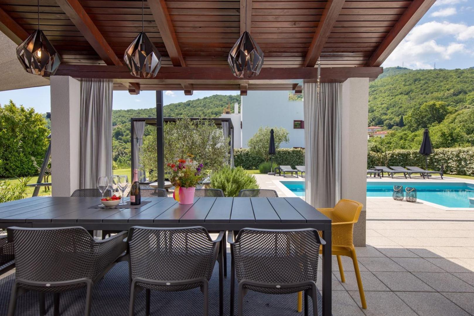 Luxury Villa Susanj Matulji Esterno foto